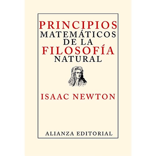 Papel PRINCIPIOS MATEMATICOS DE LA FILOSOFIA NATURAL (CARTONE)
