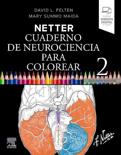 Papel Netter. Cuaderno de Neurociencia para Colorear Ed.2