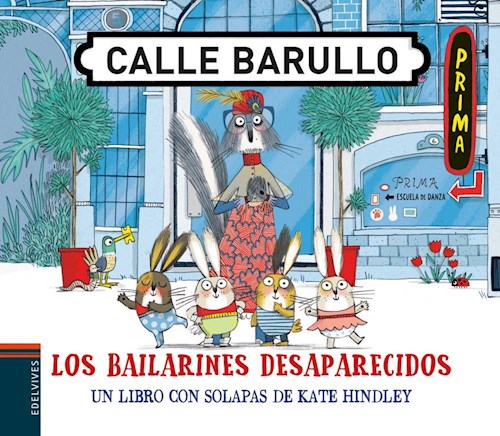 Papel BAILARINES DESAPARECIDOS (COLECCION CALLE BARULLO) (CON SOLAPAS) (CARTONE)