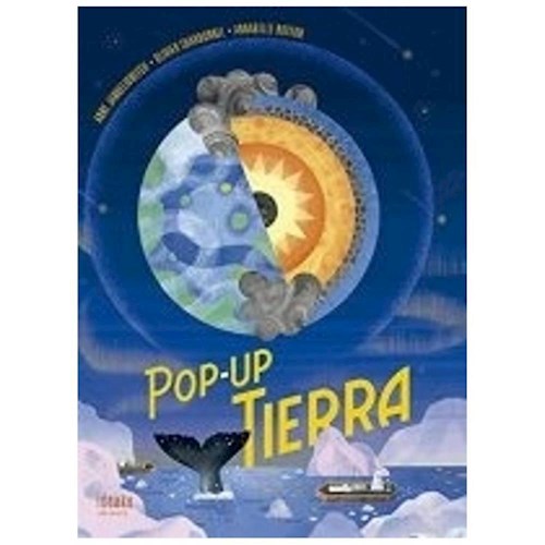 Papel POP UP TIERRA (ILUSTRADO) (CARTONE)