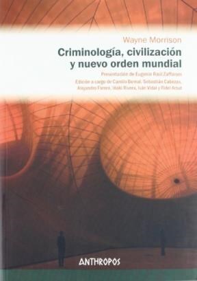 Papel Criminología Civilización Y Nuevo Orden Mundial
