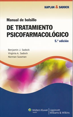 Papel Kaplan & Sadock. Manual de Bolsillo de Tratamiento Psicofarmacologico Ed.5