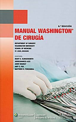 Papel Manual Washington de Cirugía - 6º Ed
