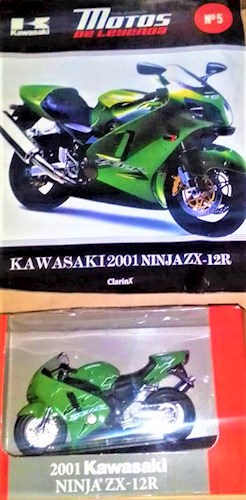 Papel MOTOS DE LEYENDA 2001 KAWASAKI NINJA ZX-12R N° 5