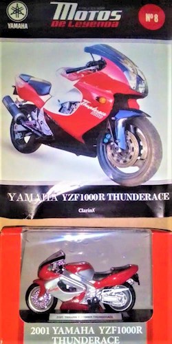  MOTOS DE LEYENDA 2001 YAMAHA YZF1000R THUNDERACE N° 8