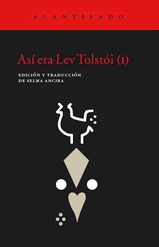 Papel ASI ERA LEV TOLSTOI (I) (COLECCION EL ACANTILADO 76) (BOLSILLO) (RUSTICA)