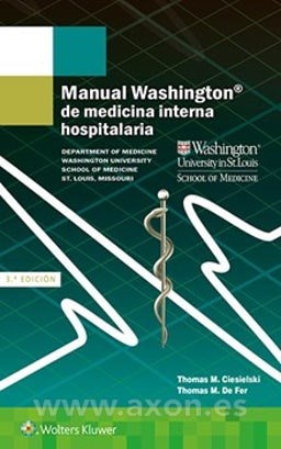 Papel Manual Washington de Medicina Interna Hospitalaria Ed.3