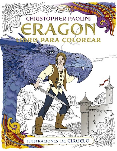 Papel Eragon Libro Para Colorear