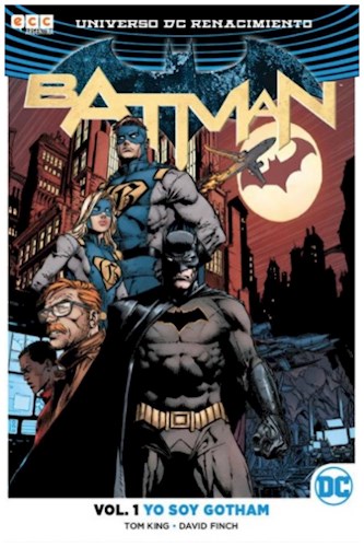 Papel BATMAN VOLUMEN 1 YO SOY GOTHAM (COLECCION DC RENACIMIENTO)