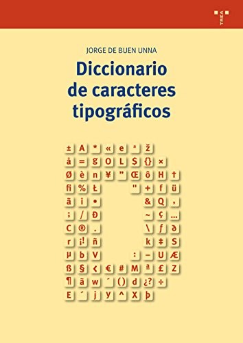 Papel DICCIONARIO DE CARACTERES TIPOGRAFICOS