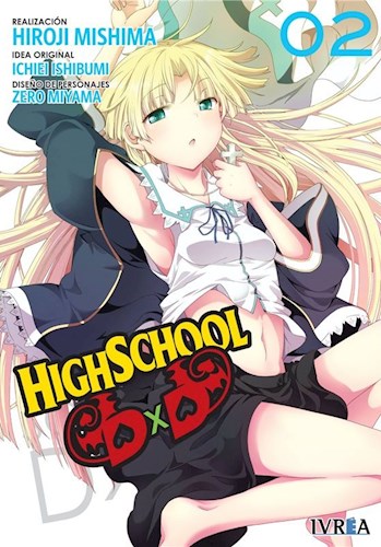 Papel HIGHSCHOOL DXD 2 (BOLSILLO)