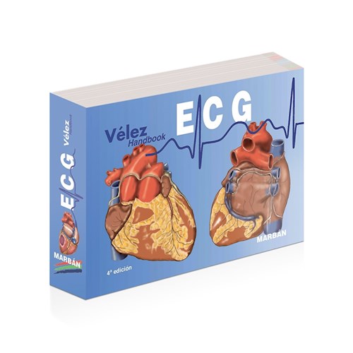 Papel Vélez ECG Electrocardiografía (Handbook) Ed.4..