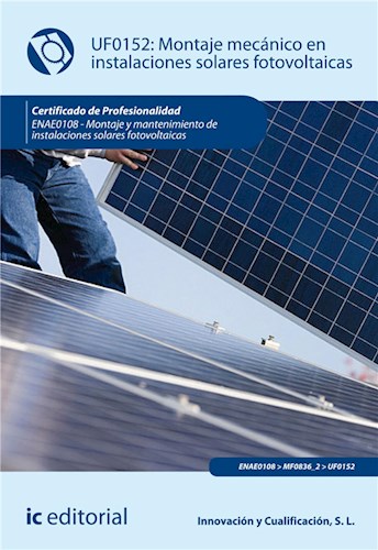  Montaje Mecánico En Instalaciones Solares Fotovoltaica  Enae0108