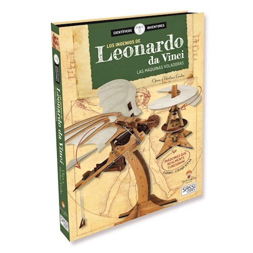 Papel INGENIOS DE LEONARDO DA VINCI LAS MAQUINAS VOLADORAS (COLECCION CIENTIFICOS INVENTORES) (CARTONE)