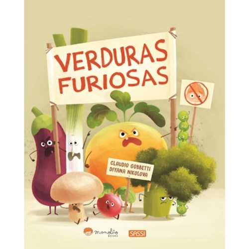 Papel VERDURAS FURIOSAS (ILUSTRADO) (CARTONE)