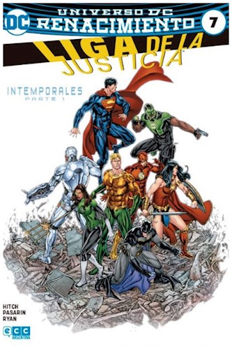 Papel LIGA DE LA JUSTICIA 7 UNIVERSO DC RENACIMIENTO