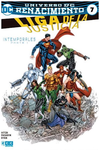 Papel Liga De La Justicia  Vol. 7 Universo Renacimiento