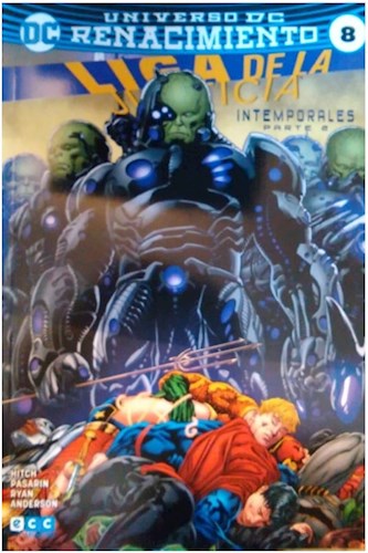 Papel LIGA DE LA JUSTICIA INTEMPORALES 2 UNIVERSO DC RENACIMIENTO