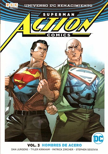 Papel Superman Action Comics Vol.3 Hombres De Acero