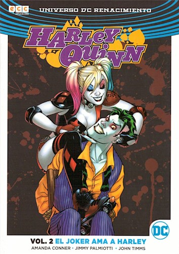 Papel HARLEY QUINN 2 EL JOKER AMA A HARLEY (UNIVERSO DC RENACIMIENTO)
