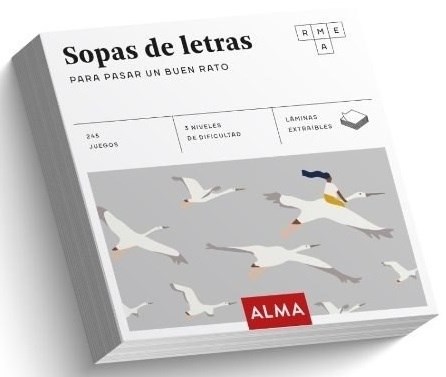 Papel SOPAS DE LETRAS PARA PASAR UN BUEN RATO (245 JUEGOS) (3 NIVELES DE DIFICULTAD) (LAMINAS)