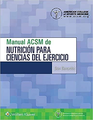 Papel Manual ACSM de Nutrición para Ciencias del Ejercicio