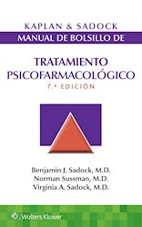 E-book Kaplan & Sadock. Manual De Bolsillo De Tratamiento Psicofarmacológico Ed.7 (Ebook)