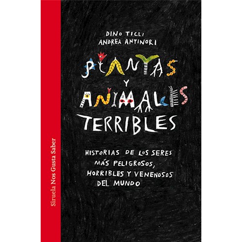 Papel PLANTAS Y ANIMALES TERRIBLES