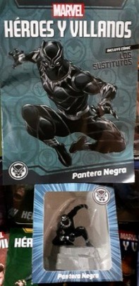 Papel PANTERA NEGRA MARVEL HEROES Y VILLANOS