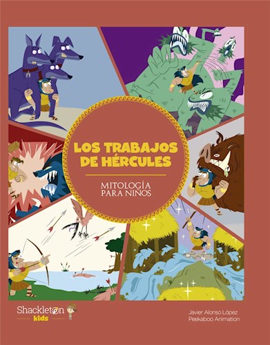 Papel TRABAJOS DE HERCULES MITOLOGIA PARA NIÑOS (ILUSTRADO) (CARTONE)