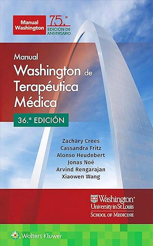 Papel Manual Washington de Terapéutica Médica Ed.36