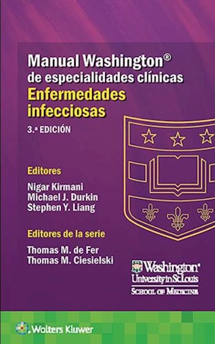 Papel Manual Washington de especialidades clínicas. Enfermedades Infecciosas Ed.3
