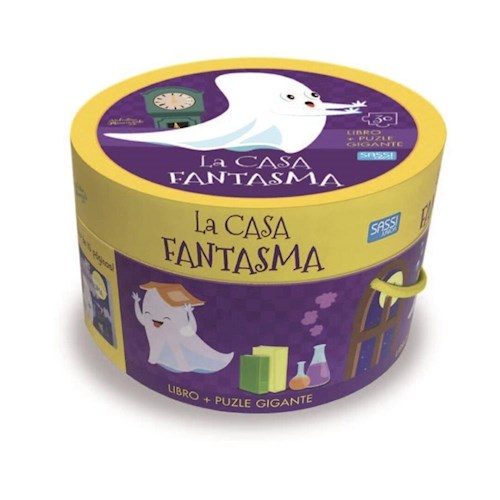 Papel CASA FANTASMA (LIBRO + PUZLE GIGANTE DE 30 PIEZAS) (ESTUCHE)