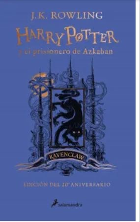Papel Harry Potter 3 Y Prisionero De Azkaban Ravenclaw Azul Tapa Dura