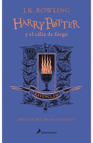 Papel Harry Potter Y El Caliz De Fuego - 20 Aniversario Ravenclaw Azul