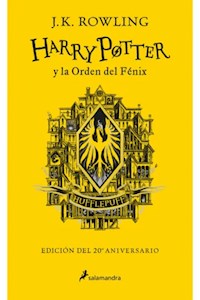 Papel Harry Potter 5-Orden Del Fenix (Td)(20 Aniv.Huf)