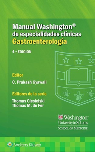 Papel Manual Washington de especialidades clínicas. Gastroenterología Ed.4