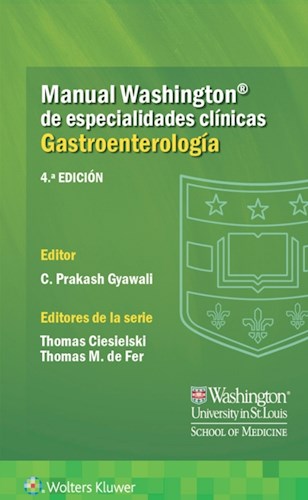  Manual Washington De Especialidades Clínicas  Gastroenterología