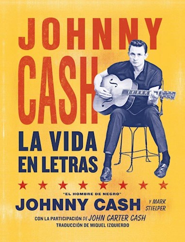 Papel JOHNNY CASH LA VIDA EN LETRAS (CARTONE)