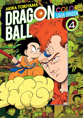 Papel DRAGON BALL COLOR 4 (SAGA ORIGEN)