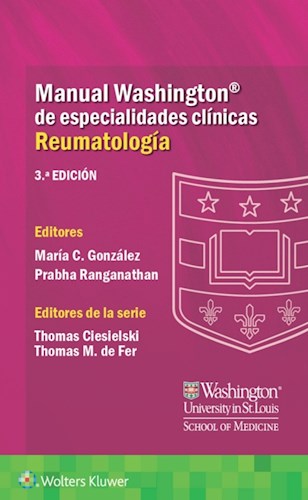  Manual Washington De Especialidades Clínicas  Reumatología