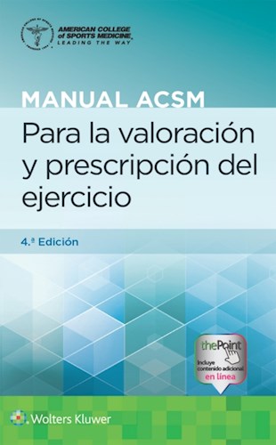 E-book Manual ACSM para la valoración y prescripción del ejercicio