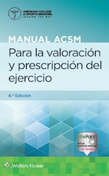 E-book Manual Acsm Para La Valoración Y Prescripción Del Ejercicio Ed.4 (Ebook)