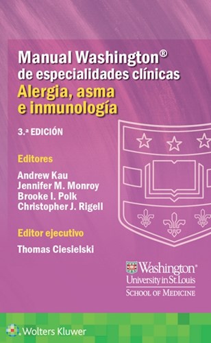  Manual Washington De Especialidades Clínicas  Alergia  Asma E Inmunología