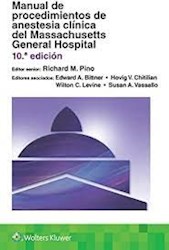 Papel Manual De Procedimientos De Anestesia Clínica Del Massachusetts General Hospital Ed.10