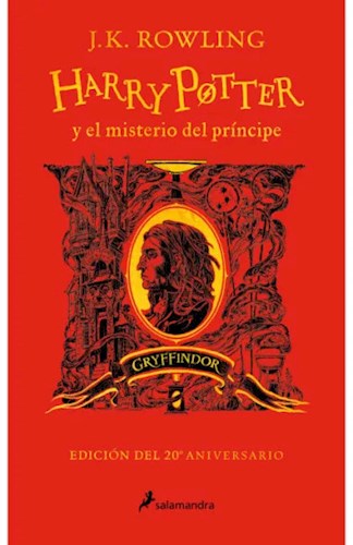 Papel Harry Potter Y El Misterio Del Principe 20Aniv Rojo