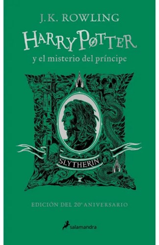 Papel Harry Potter Y El Misterio Del Principe - Slytherin - Edicion Del 20º Aniversaro