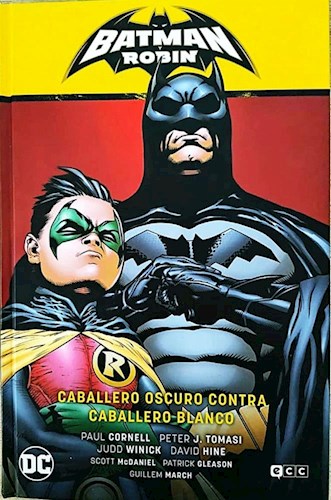 Papel BATMAN Y ROBIN VOL 4 CABALLERO OSCURO CONTRA CABALLERO