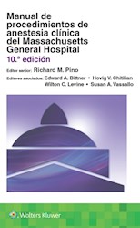 E-book Manual De Procedimientos De Anestesia Clínica Del Massachusetts General Hospital Ed.10 (Ebook)