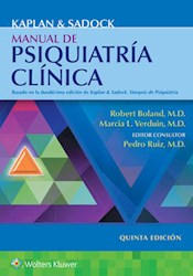 Papel Kaplan & Sadock. Manual De Psiquiatría Clínica Ed.5
